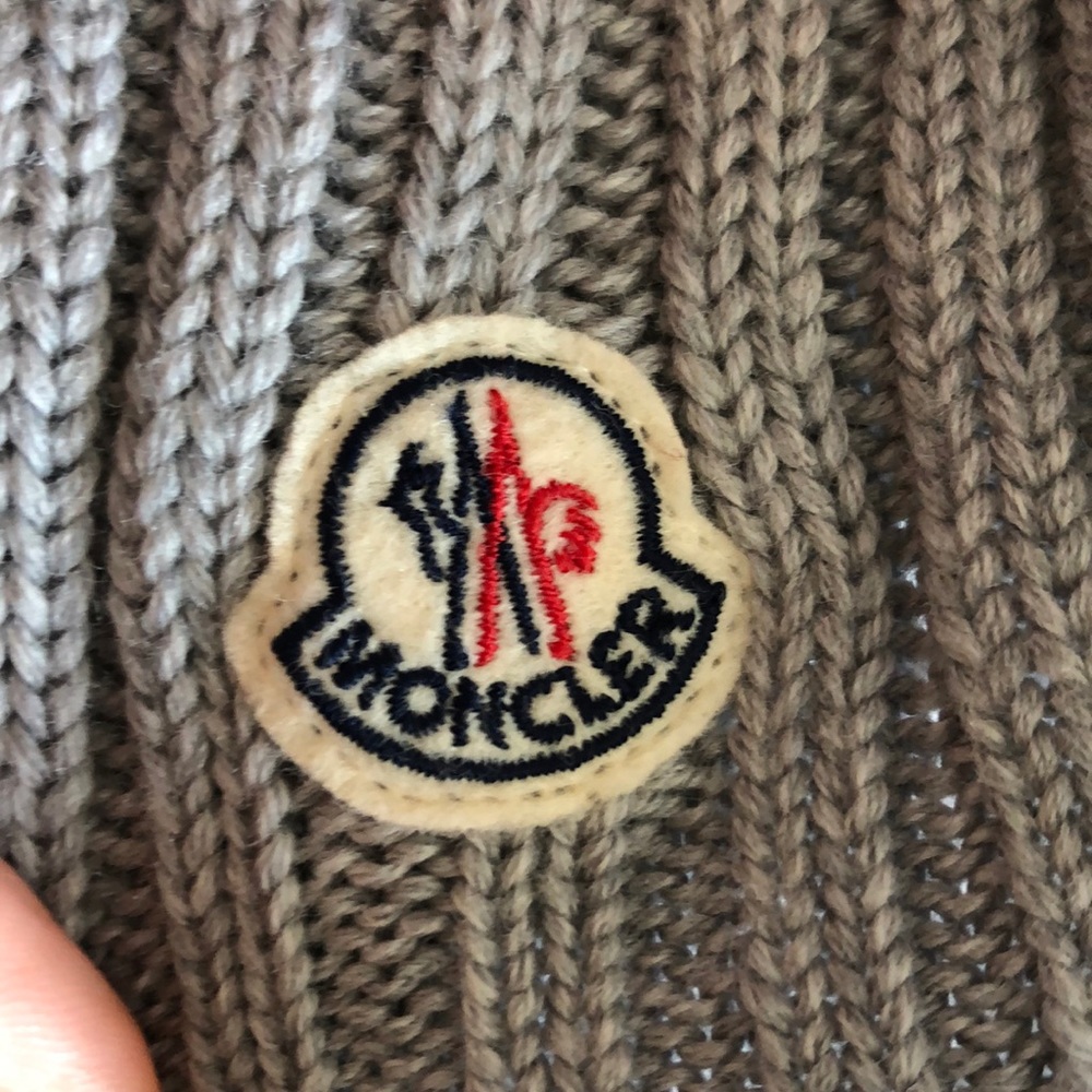 Authentic Moncler Beanie Grey (OSFA)